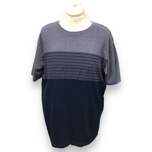 Revolution Mens Short Sleeve Crew Neck T-Shirt, Blue, size XL